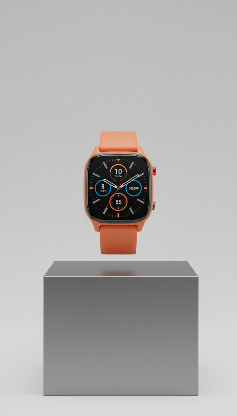 Active Smart Watch in Sport Orange