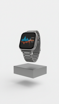 Smart Watch with Steel Grey Finish