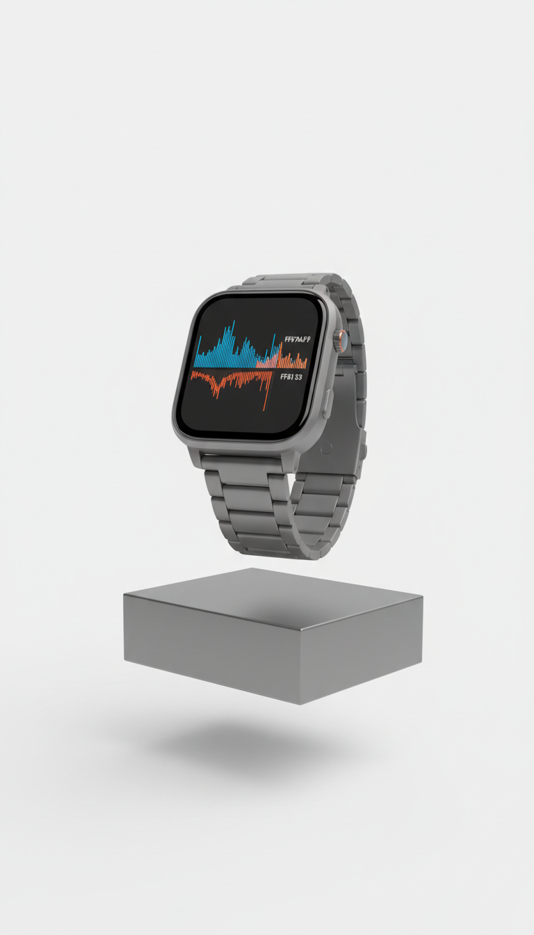 Smart Watch with Steel Grey Finish